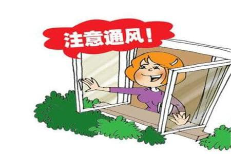 注意通風 注意通風